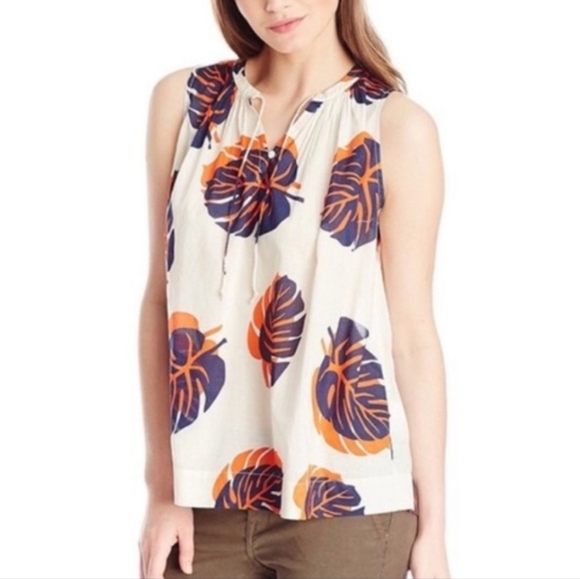 Lucky Brand Sleeveless Top. 100% Cotton. - Picture 3 of 7